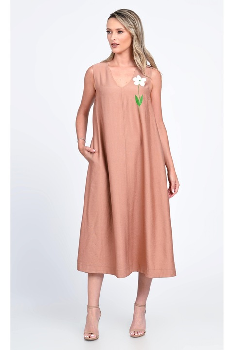 Női ruha, Eranthe, V-Neckline V323P