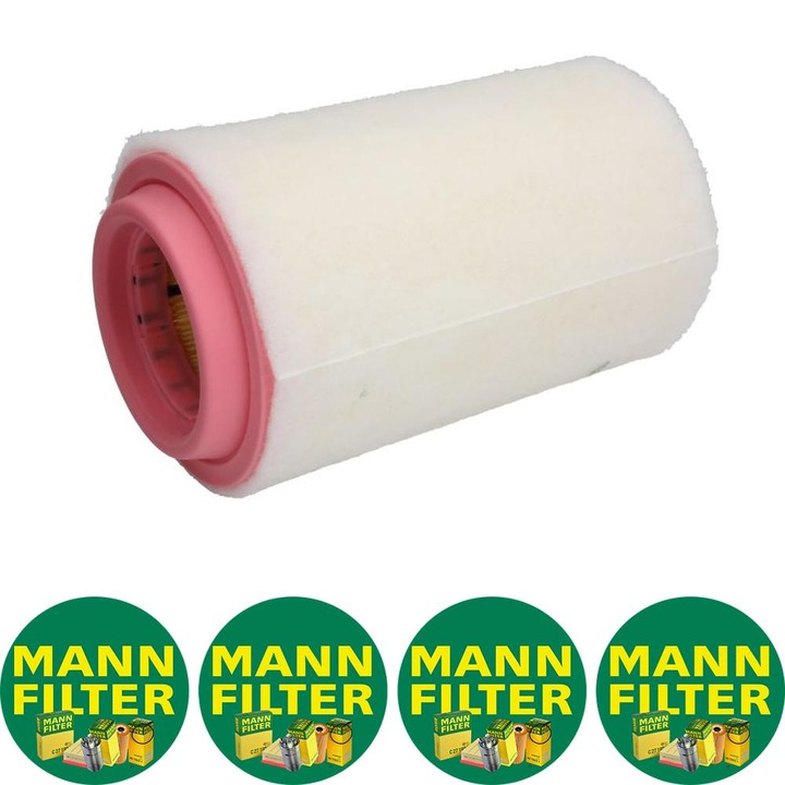 Filtru aer (element filtrant) Auto Mann Filter C 1287 pentru MINI (R56), (R57), (R58), (R59), CLUBMAN (R55), CLUBVAN (R55), COUNTRYMAN (R60), PACEMAN (R61) 1.6D/2.0D 05.09-10.16, 4 stickere Mann Filru