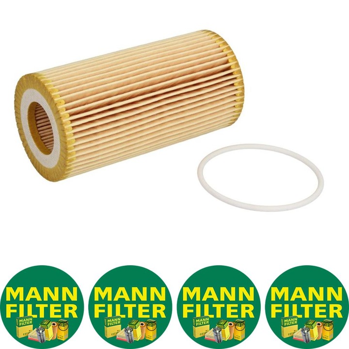 Filtru ulei Auto Mann Filter HU 719/8 X pentru VOLVO C30, C70 II, S40 II, S60 I, S60 II, S80 I, S80 II, V40, V50, V60 I, V70 II, V70 III, XC60 I, XC70 I, XC70 II, XC90 I, FORD FOCUS II, KUGA I 2.0-2.5ALK 01.01-12.18, 4 stickere Mann Filru