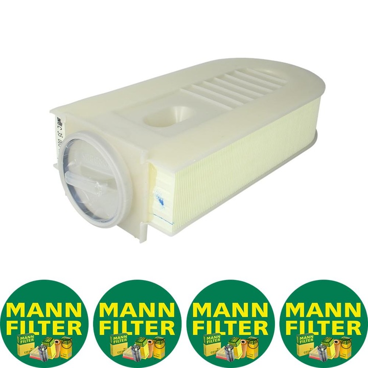 Filtru aer (element filtrant) Auto Mann Filter C 35 005 pentru MERCEDES C (C204), C T-MODEL (S204), C (W204), CLS (C218), CLS SHOOTING BRAKE (X218), E (A207), E (C207), E T-MODEL (S212), E (W212) 2.2D/2.2DH 08.08, 4 stickere Mann Filru