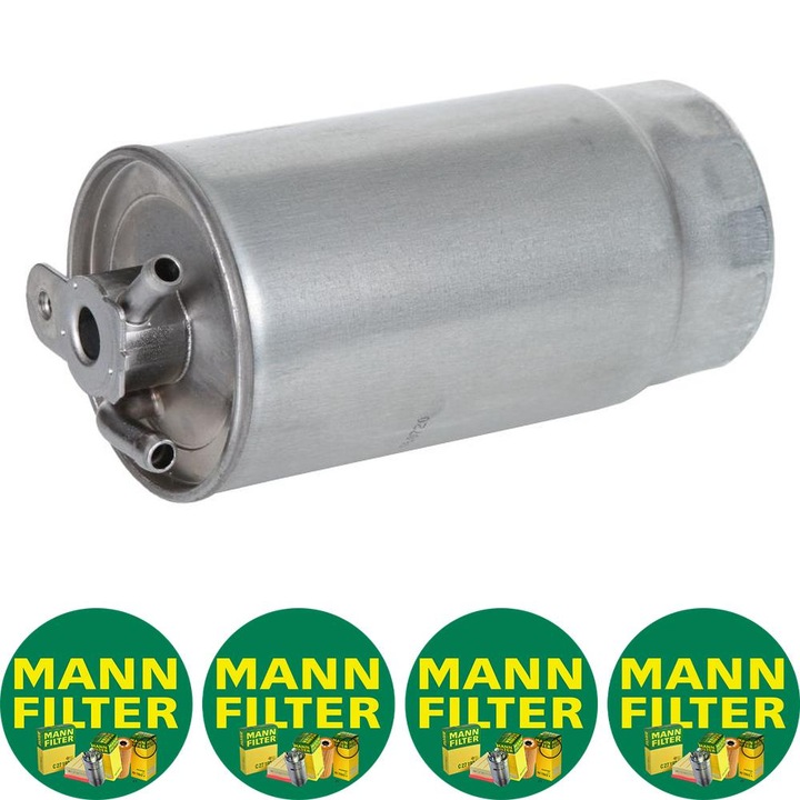 Üzemanyagszűrő Auto Mann Filter WK 841/1 BMW 3 (E46), 5 (E39), X5 (E53), LAND ROVER RANGE ROVER III, OPEL OMEGA B 2.0D/2.5D/3.0D 08.98-08.12, 4 db Mann Filru matrica