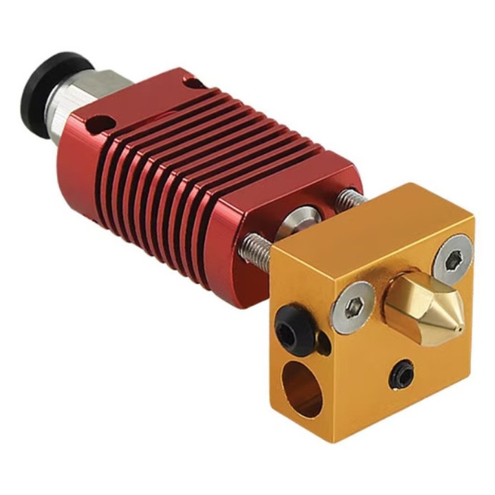 Cap de printare pentru imprimanta 3D, Metalic MK8, Hotend pentru seria CR10/CR10S/Ender 2/Ender3/Ender 5