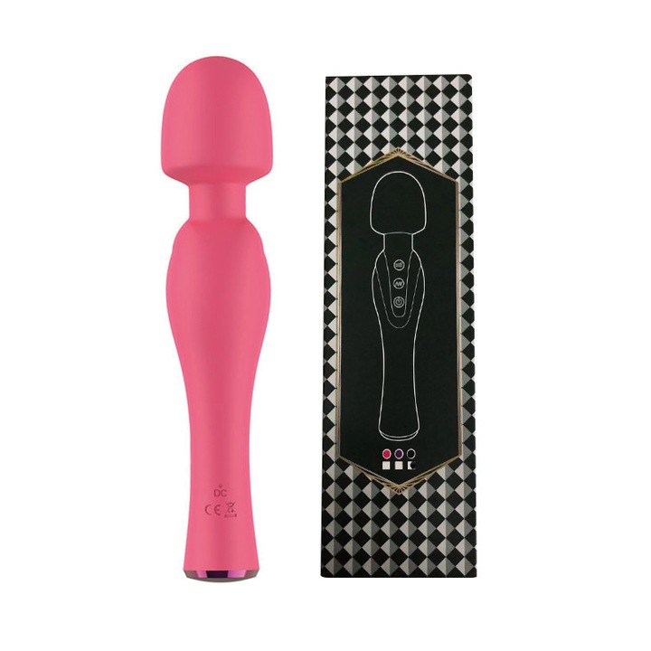 G-pont vibrátor, 20 mód, 8 sebesség, rózsaszín, 152g