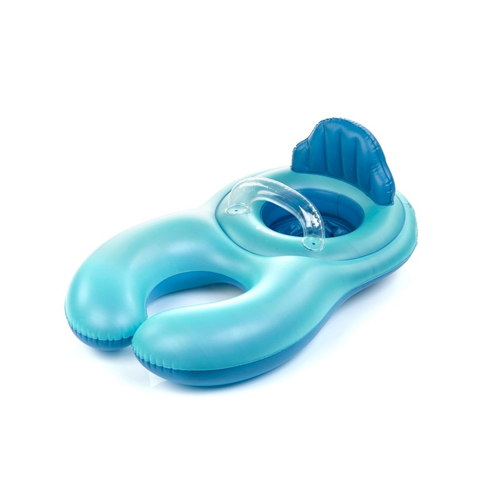 Colac dublu Adult-Bebelus, Jane, Suport reglabil, Aquarel Blue, 6-18 Kg