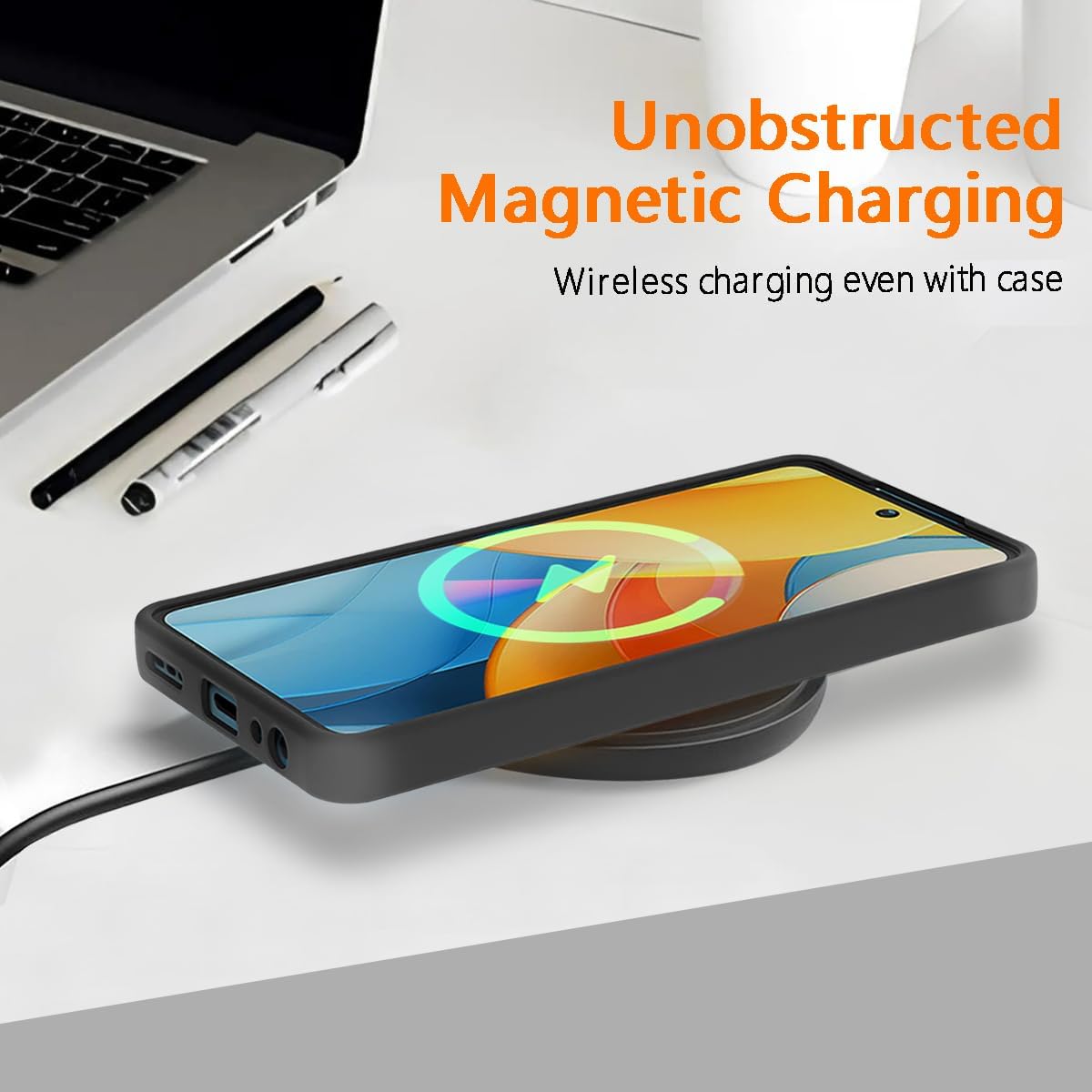Husa Soft Touch, slim, ALC Mobile, anti soc, compatibila cu Honor 400 PRO, Negru Tpu