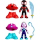 Фигурки Hasbro Water-Webs Spidey & Miles - Многоцветни, 7,6 см, Комплект от 2 броя