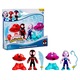 Фигурки Hasbro Water-Webs Spidey & Miles - Многоцветни, 7,6 см, Комплект от 2 броя