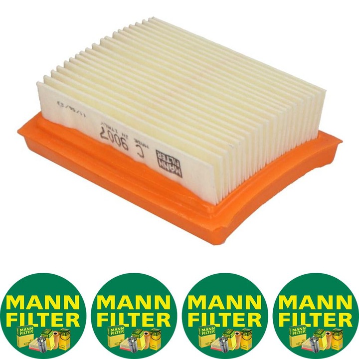 Filtru aer (Cartridge)Auto Mann Filter C 9007 pentru FORD TRANSIT V363 2.0D/2.0DH/2.2D 08.13, 4 stickere Mann Filru