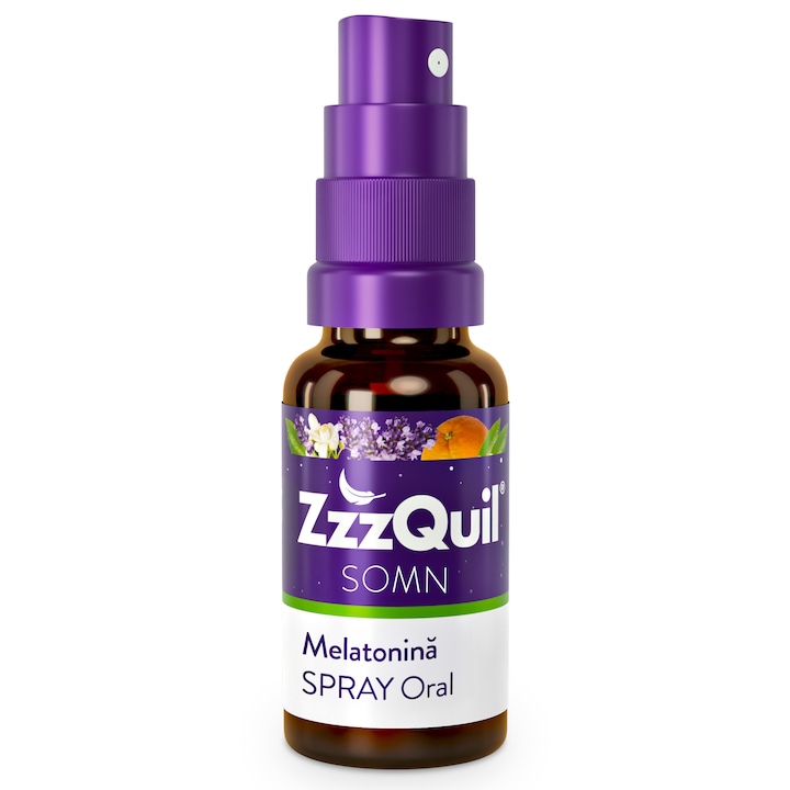 Spray oral pentru somn Zzzquil cu melatonina, 30 ml