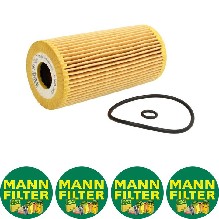 Filtru ulei Auto Mann Filter HU 7027 Z pentru HYUNDAI GRAND SANTA FE, IX35, SANTA FE IV, SANTA FE IV/SUV, SANTA FE II, SANTA FE III, SANTA FE III/SUV, SANTA FE II/SUV, STARIA, TUCSON 2.0D/2.0DH/2.2D 03.06, 4 stickere Mann Filru