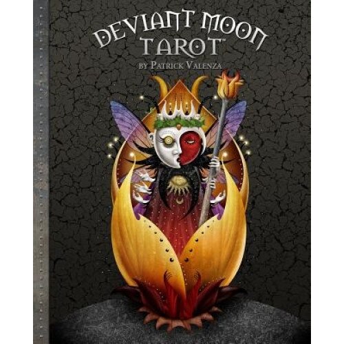 Deviant Moon Tarot Book - Patrick Valenza (Author)