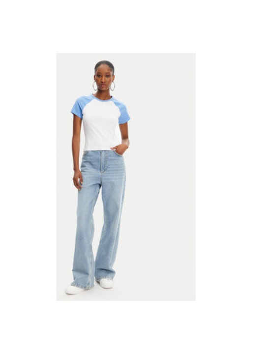 Juicy Couture női póló, JCWCT125307, Pamut, Fehér, Fehér