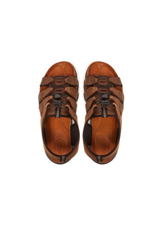 Мъжки сандали Keen, 1027340, естествена кожа, кафяви, Кафяв