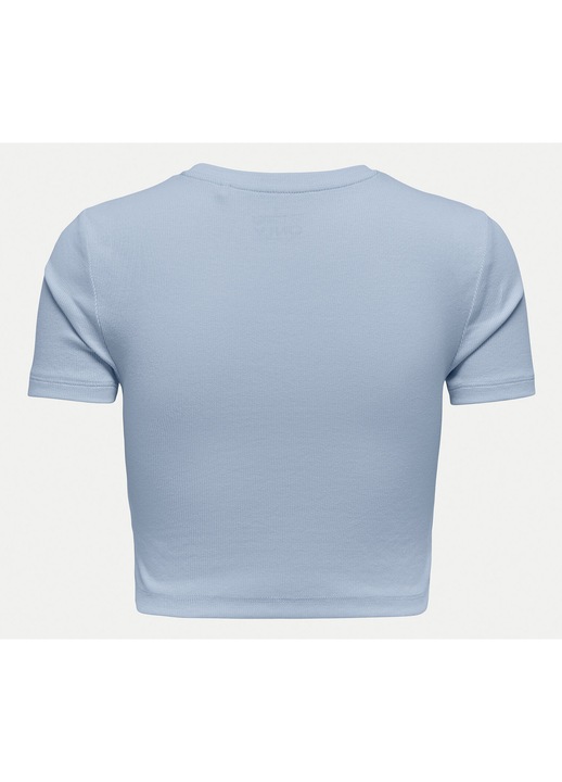 Only női póló, 15311891, Biopamut, XL INTL, Világoskék