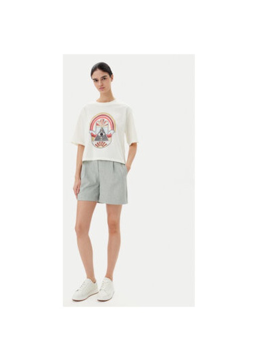 Jdy női póló, 15341561, Pamut, Fehér, Fehér