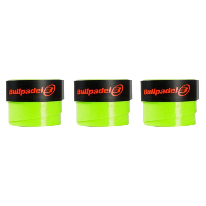 Set 3 Overgripuri Padel Bullpadel Verde Neon
