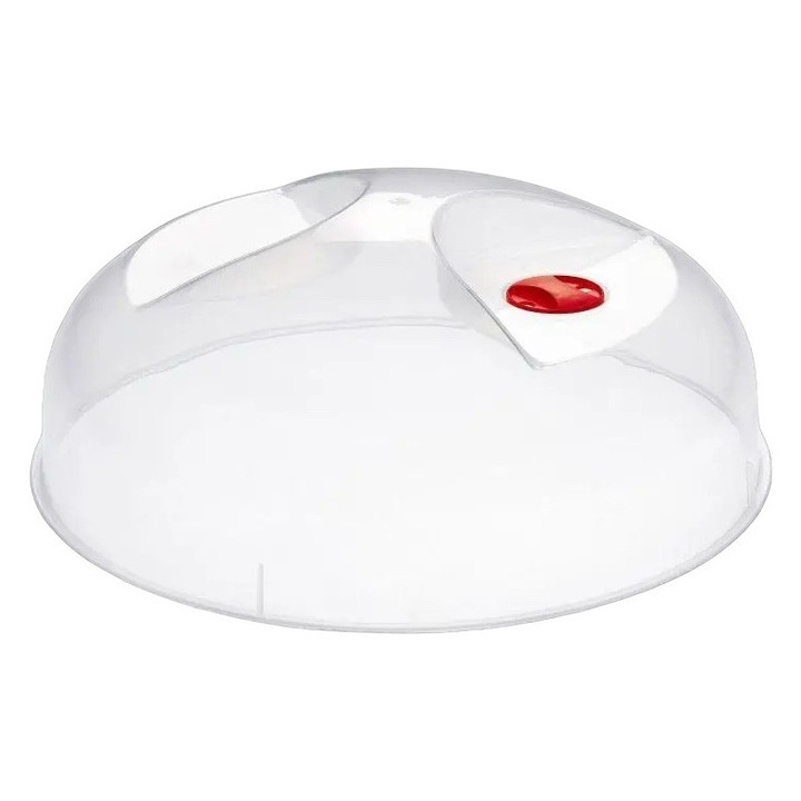Capac pentru cuptorul cu microunde LGCHome®, 25 cm, transparent