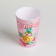 Pahar din Plastic Roz cu Model Ananas 400ml