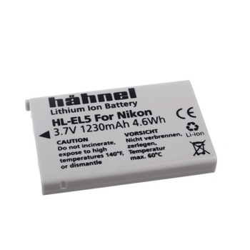 Acumulator Li-ion Hahnel HL-EL5 tip Nikon EN-EL5 (3.7V / 1230mAh / 4.6Wh) Acumulator Li-ion Hahnel HL-EL5 tip Nikon EN-EL5 (3.7V / 1230mAh / 4.6Wh)