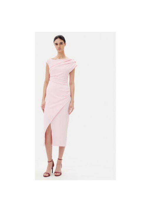 Дамска рокля Ринасименто, розова, Розово