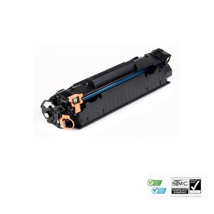 Cartus toner CF283A negru, 1500 pagini, pentru HP LASERJET PRO MFP M125A, ASERJET PRO MFP M125NW, LASERJET PRO MFP M127FN, LASERJET PRO MFP M127FW, LASERJET PRO MFP M201, LASERJET PRO MFP M225
