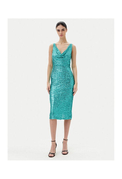 Дамска рокля Rinascimento, CFC0123778003, Полиестер, Зелен, Зелен