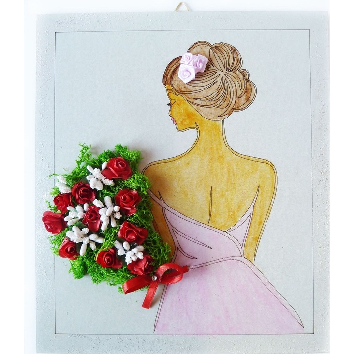 Ръчно изработена картина "Грация"