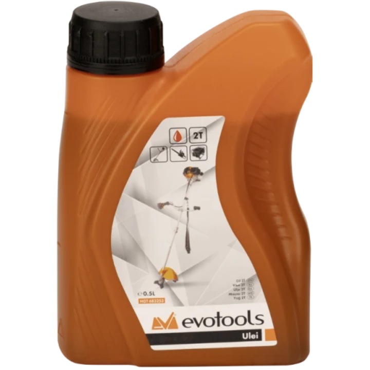 Ulei 2T 2047 TMU rosu de amestec pentru motoferastraie, motocositoare, generatoare, 0.5 l