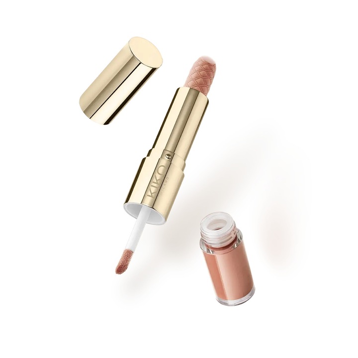 Червило и гланц за устни Holiday Première, Kiko Milano, Enchanting Nude