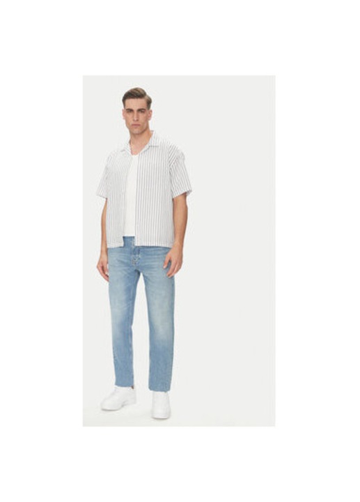 Gap Férfi Ing, 768021-00, Pamut, Fehér, Fehér