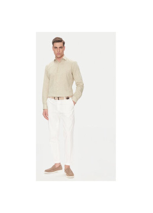 Pierre Cardin férfi ing, C6 41017.0451, pamut, 3XL INTL, bézs