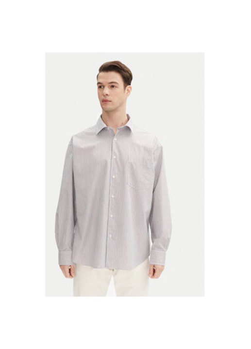 Jack Jones férfi ing, 12271085, pamut, szürke, Szürke