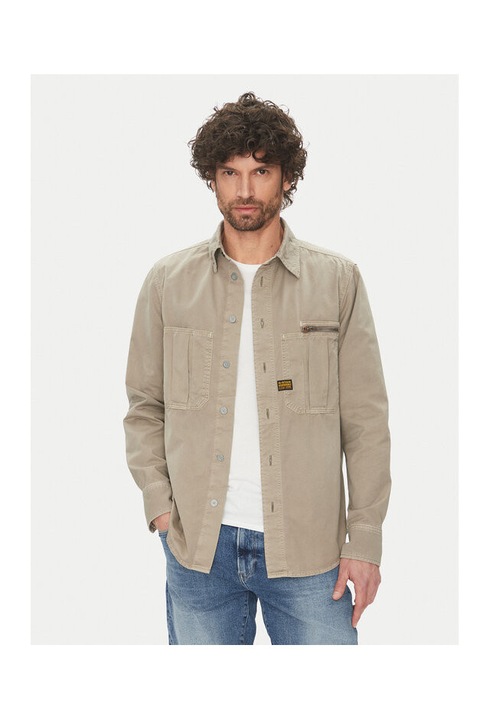 G Star Raw ferfi ing, D26058-D947, pamut, szurke, Szürke