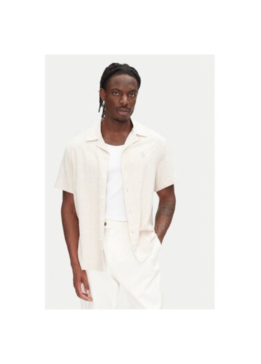 Filling Pieces ferfi ing, 91799809978, lenvaszon/viszkoz, ekru, Ekrü