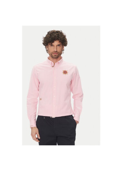 La Martina ferfi ing, OX092, pamut, rozsaszin, Rózsaszín