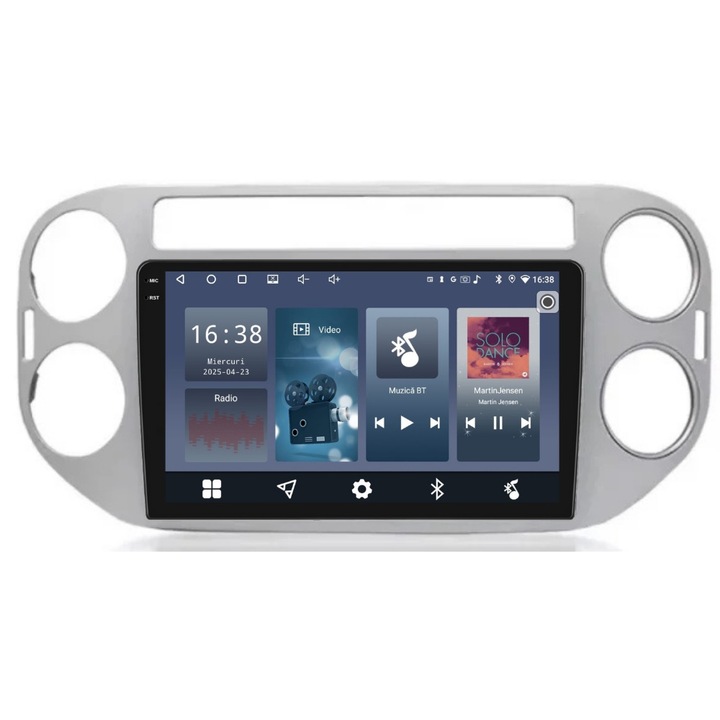 Navigatie PilotOn VW Tiguan I 2007-2018 9 inch 2GB 32GB 4 CORE