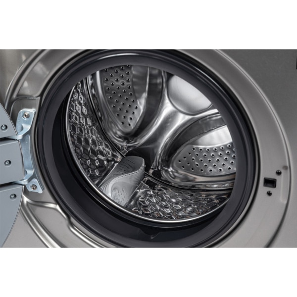 Masina de spalat rufe Samus WSADI-10145DS, 10 kg, Motor inverter, 1400 rotatii, 15 programe, Clasa energetica A, Afisaj electronic, gri inchis