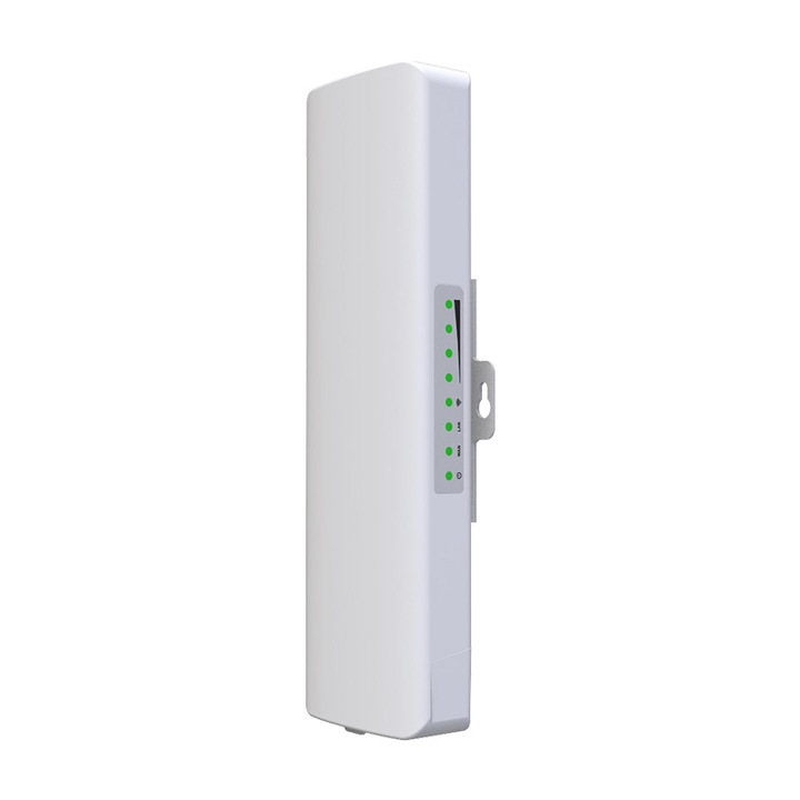 Comfast kültéri hozzáférési pont, CF-E314N V2, 300Mbps, 3-5KM, 14dBi kettős polarizációjú antenna, 2.4GHz