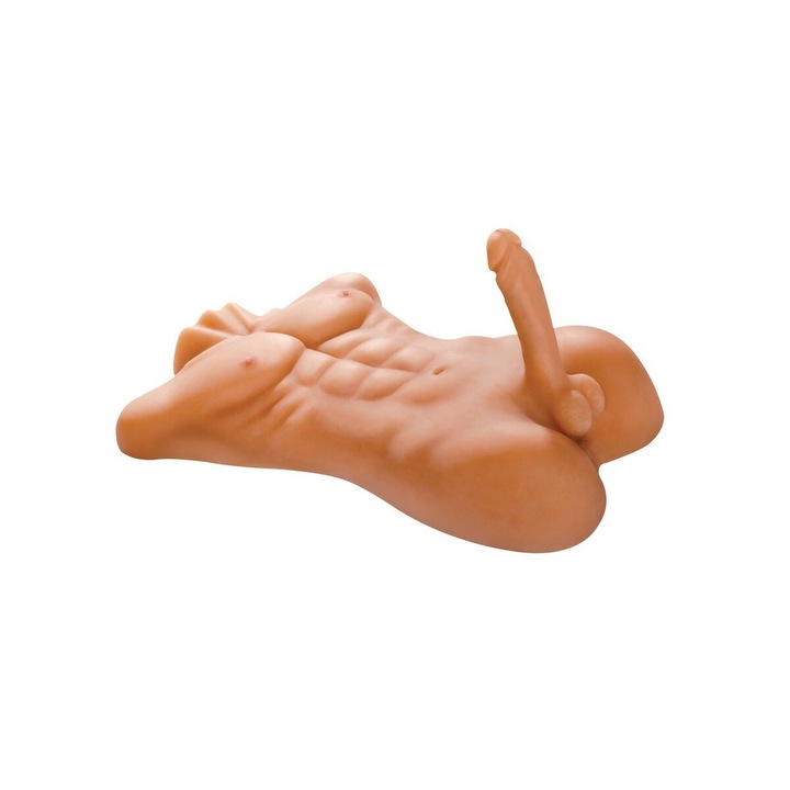 Дилдо Pipedream PDX Extreme, Реалистично, 20x5см, черен цвят