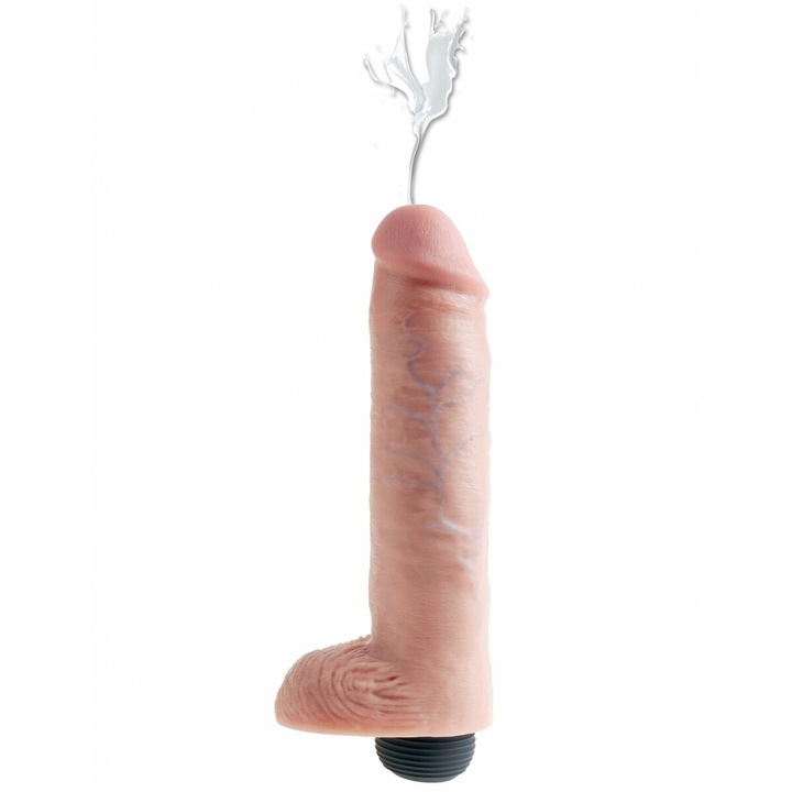 Dildo realist King Cock, natural, PVC, 20x5cm
