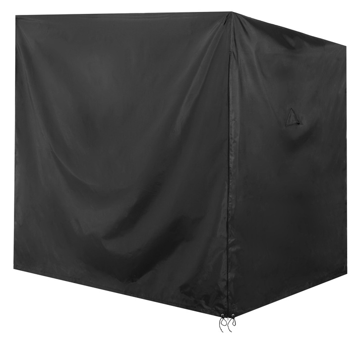 Husa protectie leagan/balansoar, Kingsleeve, rezistent la UV, impermeabil, 185 x 117 x 170/150 cm, din poliester 420D Oxford, Antracit