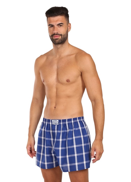 Boxeri barbatesti Styx A1106, textil, bumbac