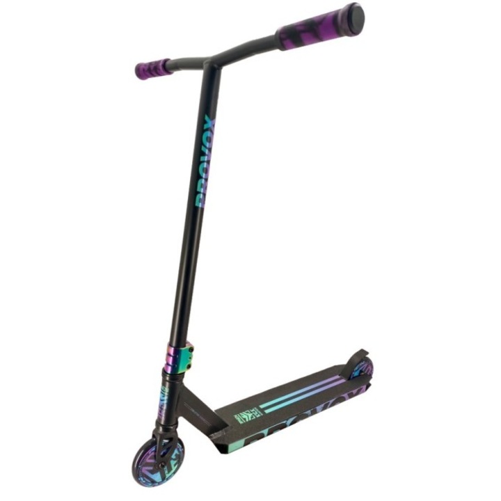 Trotineta Raven Evolution Provox, 110mm, 4kg, negru, 33.5x11cm, inaltime ghidon 84.5cm