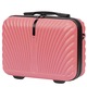 Bőrönd szett, Wings, SWAN, ABS, rózsaszín, 5 darab, 241L