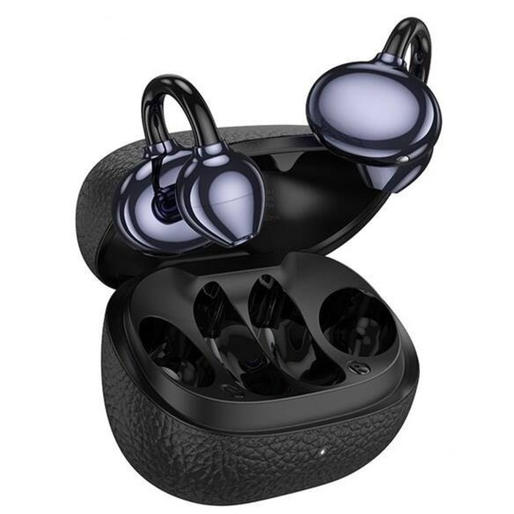 Casti Hoco EA5 DUKE III Headset Wireless Open-Ear Connectivity/Music Bluetooth Negru