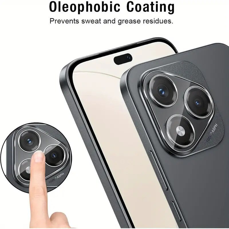 Protectie camera sticla securizata compatibila cu Honor 400 Lite, Transparent,1 bucata