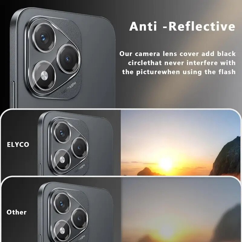 Protectie camera sticla securizata compatibila cu Honor 400 Lite, Transparent,1 bucata