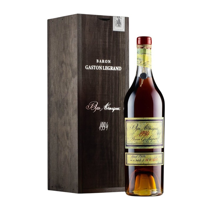 Armagnac, Bas Armagnac Baron Gaston Legrand 1994 Lheraud, 40% Alcool, 0.7 l