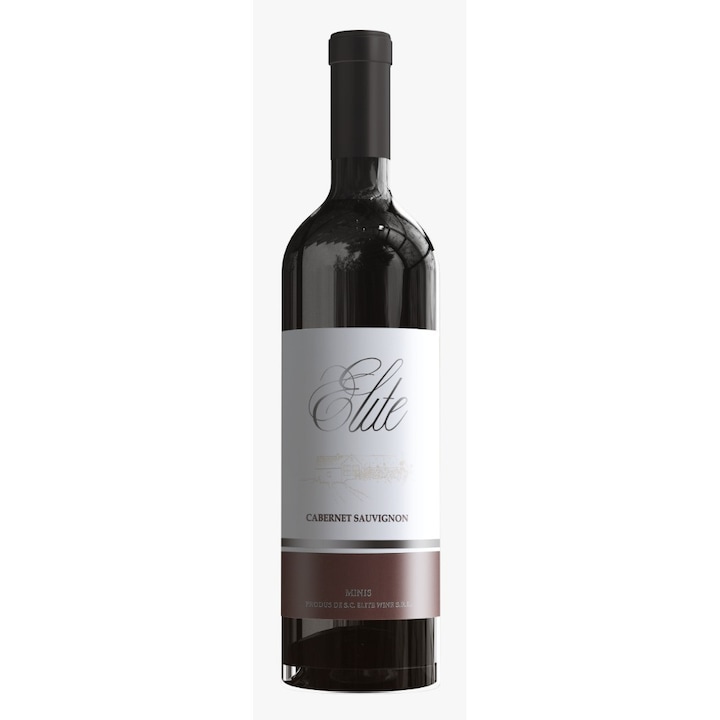 Vin rosu sec Cabernet Sauvignon 2020, Elite Wine, 750 ml