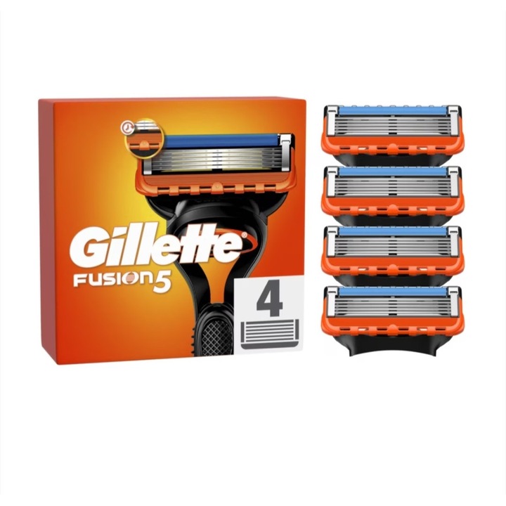 Gillette Fusion 5 borotvafejek, 4 darab